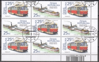 0859 (5x) + 0860 (4x) - Größere Einheit 9 Marken ● - 2015